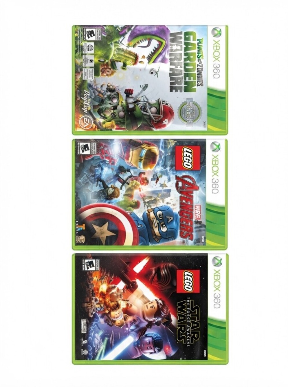 3 Games for 10$ - Kids, Children's Video Game Lot *LEGO* Microsoft Xbox 360